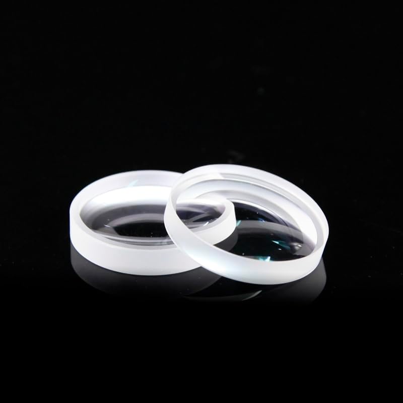 Generic Southst Pure White Glass Plano-concave Lens High-precision Focusing Condenser K9 Material Diameter 25.4mm (Diameter: 25.4mm/Focal Length: -100mm)