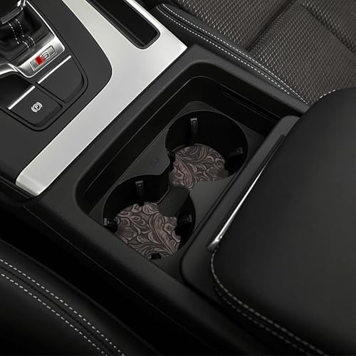 Portavasos de neopreno para auto 2 piezas negro miniatura 5