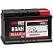 LANGZEIT AGM Batterie 80Ah 12V 850A/EN Start-Stop Autobatterie VRLA Batterie