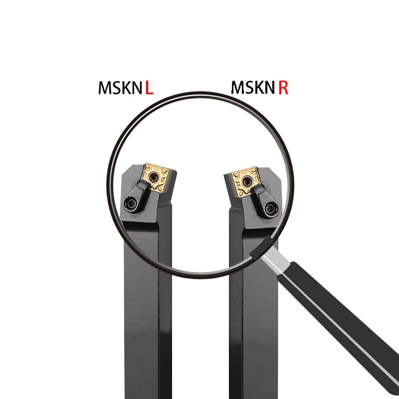 1pc MSKNL2020K12 MSKNR2020K12 MSKNR2525M12 External Turning Tool Holder Carbide Inserts SNMG MSKNR/L CNC Lathe Cutting Tools(no Inserts)(No Cutter Bar)