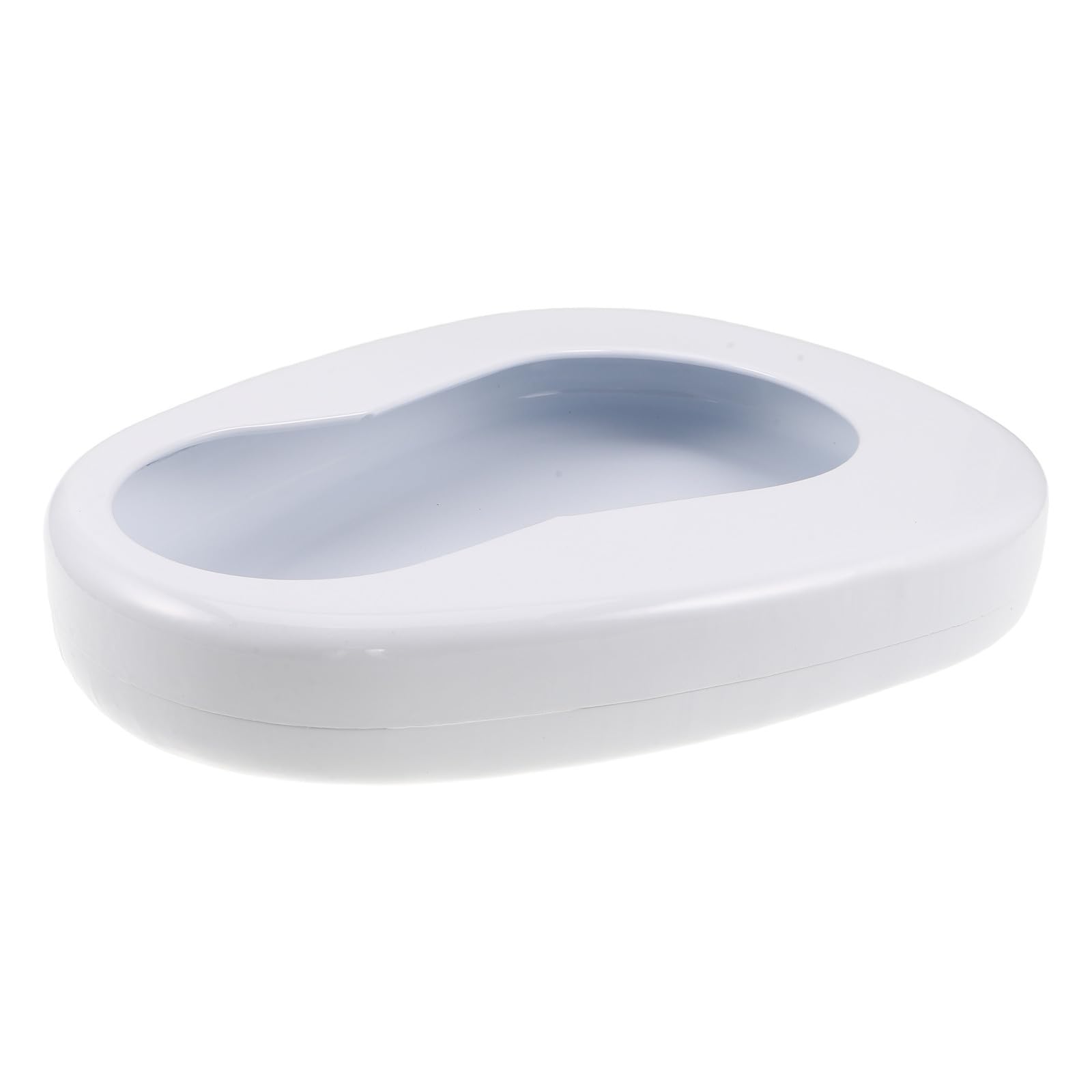 VOSAREA Padella per Letto in Ferro, Portatile ed Ergonomica per Pazienti Anziani Maschi e Femmine, per Assistenza Domiciliare degli Anziani