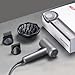 TYMO Hair Dryer with Diffuser, 1500W High-Speed Professional AIRHYPE Lite Blow Dryer with Comb for Fast Drying, 110,000RPM Brushless Motor, 200 Million Ionic Hairdryer, 3 Speeds & 4 Temps, Low-Noise
