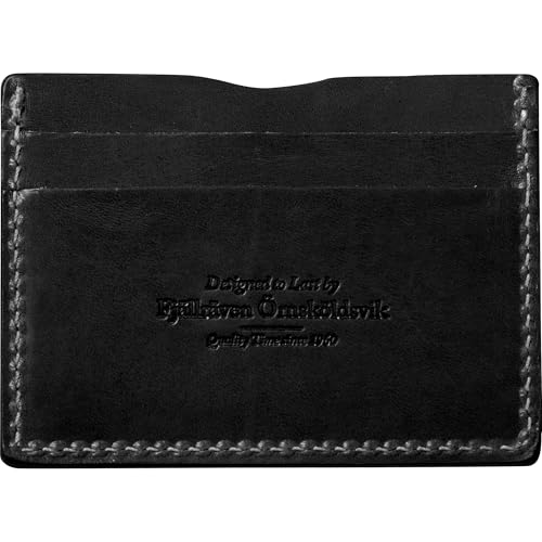 Image of Fjallraven Ovik Card Holder - Premium Leather, Slim Profile, Secure Storage - Travel