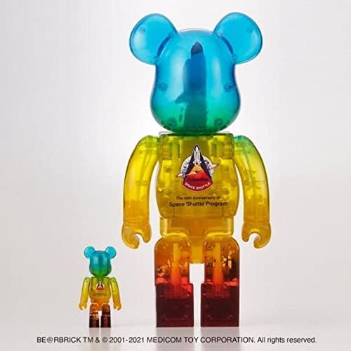 SPACE SHUTTLE ベアブリック LAUNCH 100%&400%BE@RBRICK SPACE