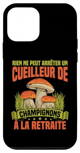 Ramasseur De Cèpes Cueilleur Chasseur De Champignon Cèpes Coque pour iPhone 12 mini