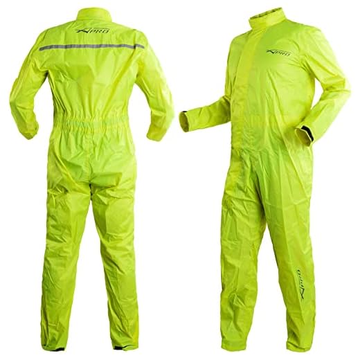Mono antilluvia riñonera agua moto impermeable plegable Fluo XS