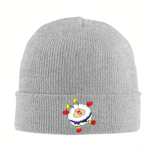 Gorros de Rainbows Brites Broquetes de Punto Hippie Gorros cálidos para Adultos Sombreros Unisex Gráfico Y2K Sombreros Chulos Regalo