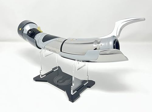 Miniatura 6 de Galaxy's Edge Star Wars Count Dooku Legacy - Paquete de empuñadura de sable de luz con emblema grabado personalizado