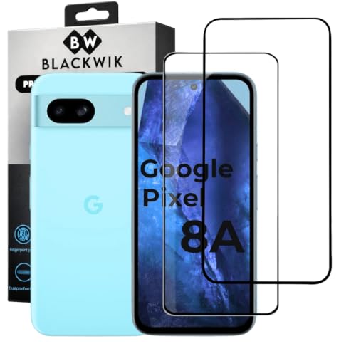 Image of Blackwik Premium Tempered Glass for Google Pixel 8A | 2-Pack