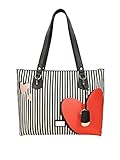 Liu Jo Hawaii Righe Cuori - Borse a spalla Donna, Multicolore...
