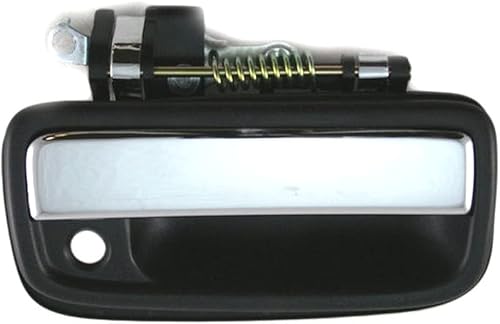 Miniatura 378 de TRQ Manija de puerta exterior delantera izquierda plateada para el lado del conductor compatible con Nissan 370Z 2009-2017