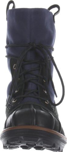 Cole Haan Men's Air Scout Boot, Black Waterproof/Navy Canvas, 9 M US | Image 1