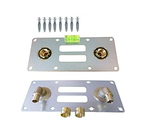 Nehopro - Kit Sortie De Cloison Double Per À Glissement Ø16 Avec Niveau Intégré Cover