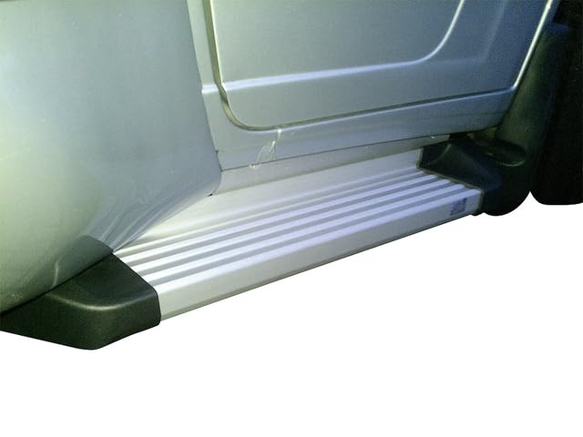Peldaño Adicional para Fiat Ducato a Partir de 2006, Aluminio, Plata, 79 x 13 cm, soporta hasta 140 kg
