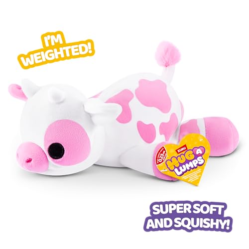 Hug-A-Lumps von ZURU 0.75 Kg, 3er-Pack, zufällige Auswahl, gewichtetes kuscheliges weiches Plüschtier, Komfortbegleiter, zur Angstlinderung, beruhigendes weiches Spielzeug für Kinder und Erwachsene