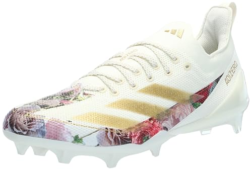 Image of adidas Men's Adizero Ghost, Off White /Gold Metallic /Off White, 4