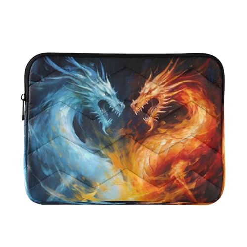 Funda para Laptop Dragons Fire 13-14 Pulgadas, Bolsa Impermeable