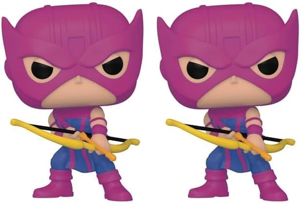 Funko Pop! Marvel Classic Hawkeye - Figura de vinilo (paquete de 2)