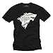 MAKAYA Camisetas Negras Hombre - Winter IS Coming - Juego de Tronos...