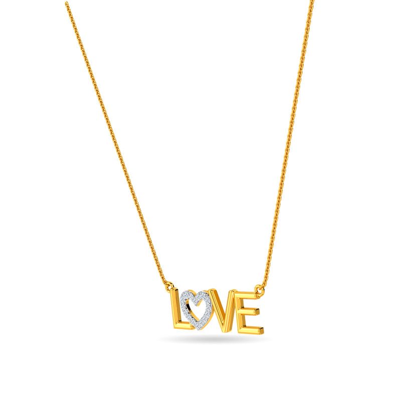 Image of KISNA JEWELS 14KT|18KT BIS Hallmark Pure Gold Pendant for Women