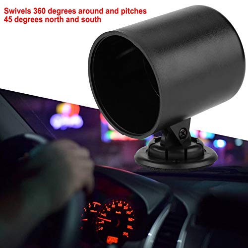 Fishawk Suporte de calibre para painel, 60 mm/2,4 polegadas para Atuo Repair Shop Car Shop