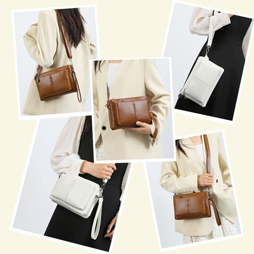 Intensivte - Large Capacity Phone Bag Crossbody Bag, Large Capacity Crossbody Bag for Women, Multiple Pockets Purse (Blue)4