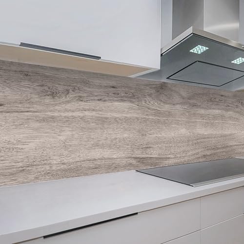 Rodnik Küchenrückwand robuste ABS-Kunststoff Platte Monolith in Deluxe Qualität, Direktdruck. MOTIVAUSWAHL (Holz)