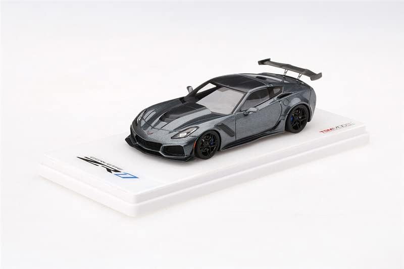 Hobby-Ace TrueScale Miniaturas para Chevrolet para Corvette C7 ZR-1 Dark Shadow Grey 143 ABS Camión Modelo preconstruido