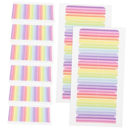 PartyKindom Lace Wig Glue 8 Sheets of Double Sided Tape for Wigs Comfortable Durable for Scalp Tape