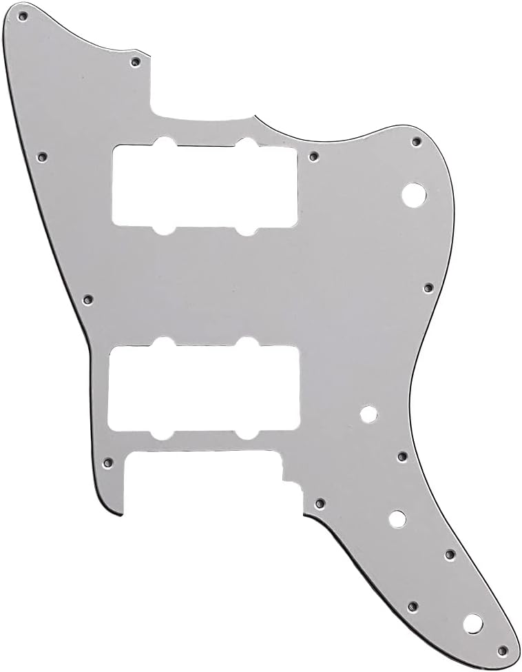 Electric Guitar Pickguard For Squier Affinity Jazzmaster Style (4 Ply Brown Tortoise)