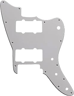 カスタム Guitar For Squier Affinity Jazzmaster Style ギターピックガード (3プライホワイト)