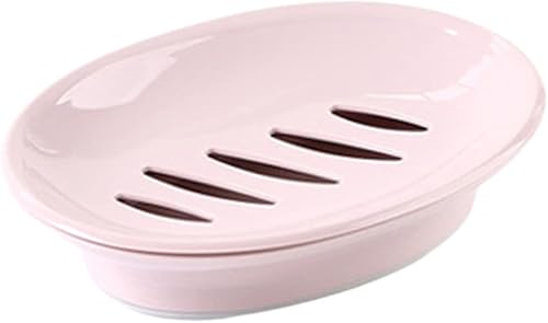 Miniatura 1 de Zerodeko Caja de viaje de jabón redondo Jabonera redonda Jabonera en forma de corazón Jabonera Escurridor Titular Caja de jabón Jabonera Jabonera