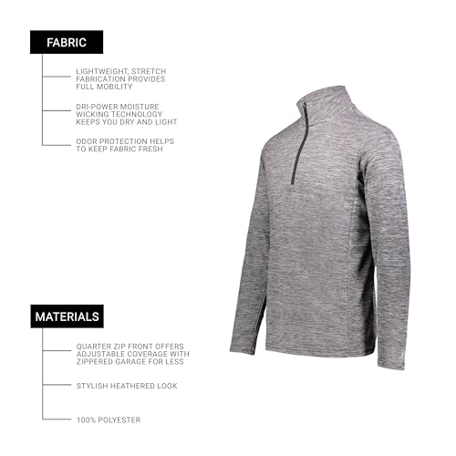 Image of Russell Athletic Men's Lightweight Performance 1 /4 Zip