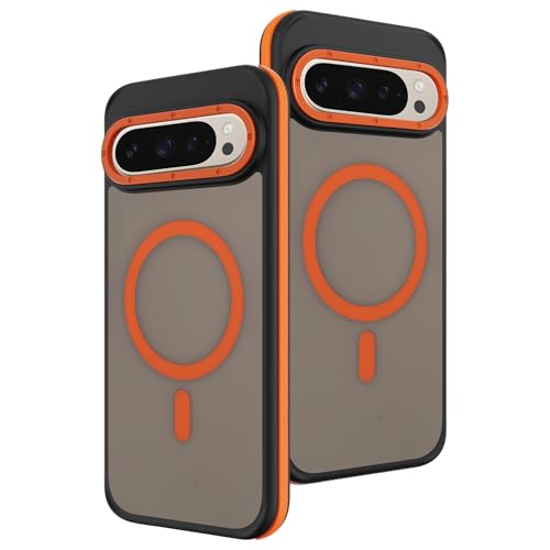 AIGOMARA (ACS}[) }Olbg for Google Pixel 9 Pro XL P[X [MagsafeΉ] [RpO[h̕ی] X ϏՌ  }bg یP[X Pixel 9 Pro XLp ubN/IW