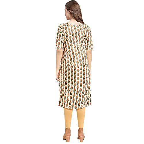 Image of Pinkmint Women's Crepe Digital Print Straight Kurta [Pack of 4]