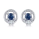 Naturale prezioso rubino delle donne orecchino rotondo 2.5mm 0.2 carati genuie rubino bello orecchino stile nuovo anno regali 1, A