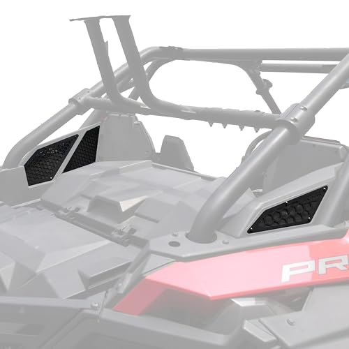 SLORIMOD Lot de 6 panneaux de protection en aluminium pour radiateur Polaris RZR PRO XP (gauche et droite)