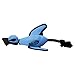 Nerf Dog Large Nylon Launching Duck with Interactive Design, Blue (3473), for All Breed Sizes