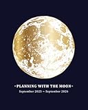 Planning with the Moon: Moon Phase Cycle Planner