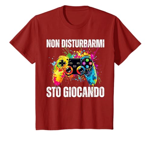 Controller Non Disturbarmi Sto Giocando Idea Regalo Gaming Maglietta
