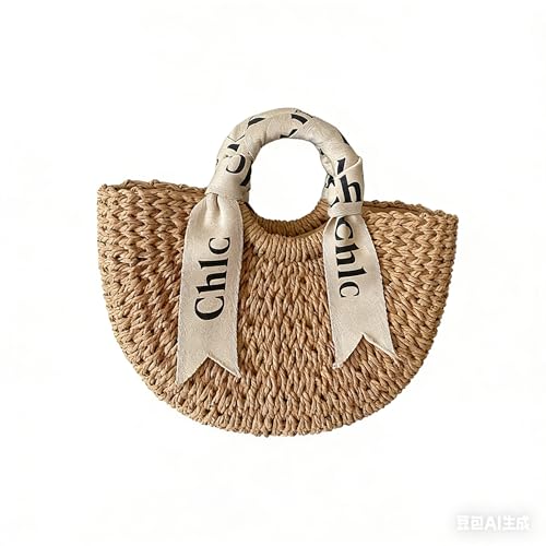 Bolso de papel artesanal vegano para mujer miniatura 1