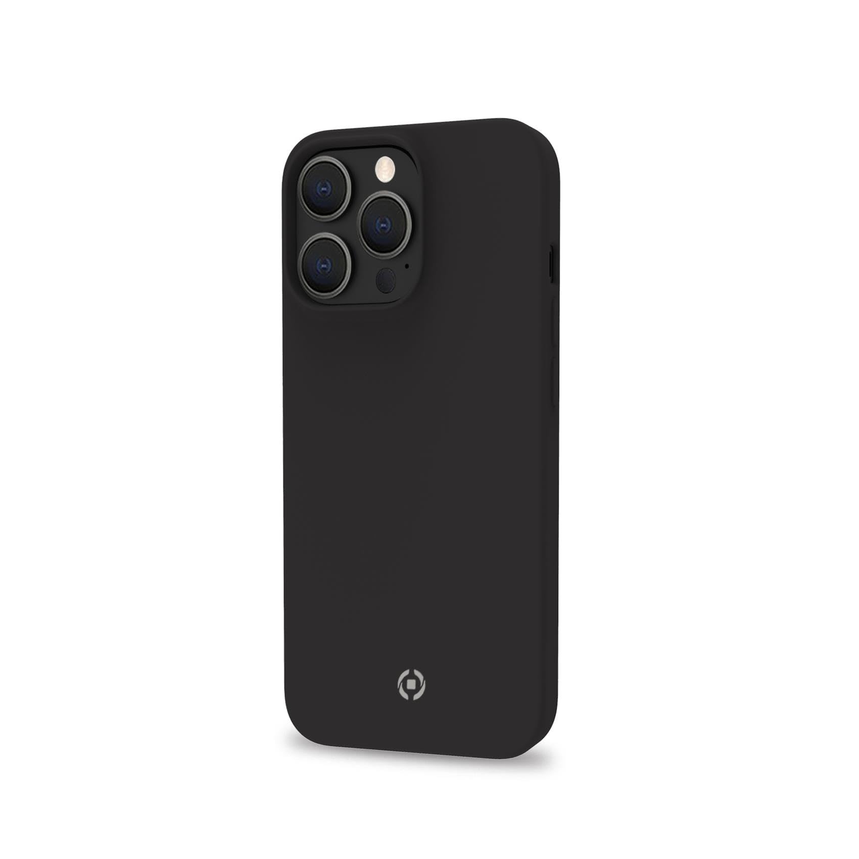 Celly Feeling Handytasche 15,5 cm (6,1') Hülle Schwarz (Apple iPhone 14 Pro), Smartphone Hülle, Schwarz