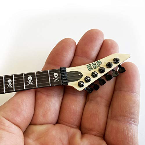 AXE HEAVEN Metallica Kirk Hammett ESP Joker Surfs Up Réplique de guitare miniature - Les Beatles, Paul McCartney, John Lennon, RIngo Starr, George Harrison AXE HEAVEN Metallica Kirk Hammett ESP Joker Surfs Up Réplique de guitare miniature
