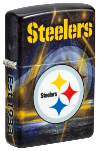 Zippo NFL Pittsburgh Steelers 540 Matte Pocket Lighter