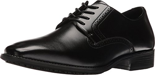 Image of Stacy Adams Ardell Slip Resistant Plain Toe Oxford Black 8.5