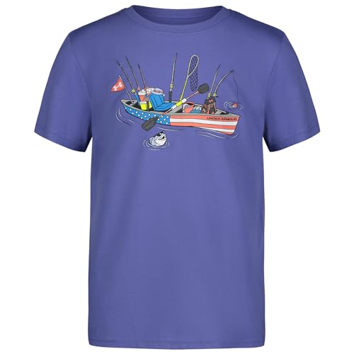 Image of Under Armour Boys' Short Sleeve Graphic T-Shirt, Soft & Comfortable, Outdoor Collection