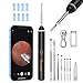 Price comparison product image VITCOCO Ear Wax Removal Kit Ear Camera 1920P HD Ear Wax Removal Tool Ear Cleaner Otoscope with 6 LED Lights, 3mm Visual Ear Scope for iPhone iPad Android