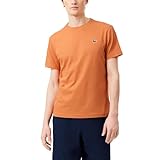 Lacoste Men's Sport Tennis x Daniil Medvedev T-Shirt, Orange, Large