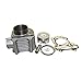 TC-Motor 180cc Cylinder 61mm Big Bore Kit for GY6 125cc 150cc 1P52QMI 1P57QMJ Engine Scooter Moped ATV Quad