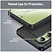Asuwish Phone Case for OnePlus Nord CE 4 Lite 5G with Tempered Glass Screen Protector Cover and Cell Accessories Silicone Slim Thin Soft TPU One Plus 1+Nord CE4 4Lite Women Men Carbon Fiber Black